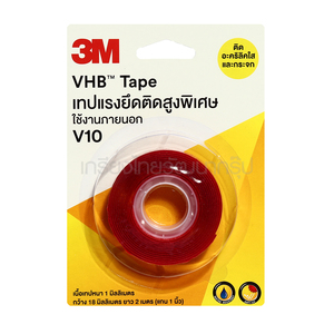 (3M) No.V10 เทปแรงยึดติดสูง VHB 18มมx2M. Z055-2905